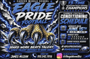 Carver football to begin summer workouts June 15